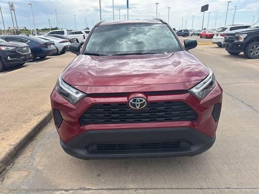Ruby Flare Pearl 2025 Toyota RAV4 Hybrid LE