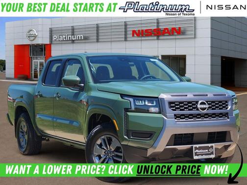 Tactical Green Metallic 2026 Nissan Frontier SV