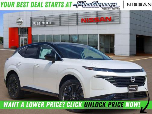 Everest White Pearl Tricoat/Super Black 2026 Nissan Murano Platinum