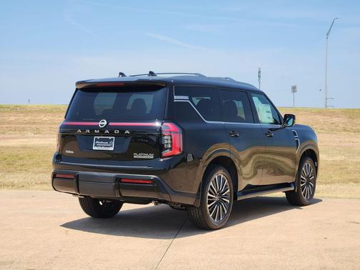 Super Black 2026 Nissan Armada Platinum Reserve