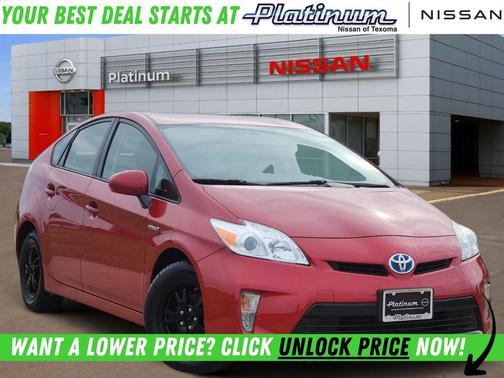 Barcelona Red Metallic 2012 Toyota Prius Two