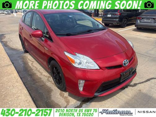 Barcelona Red Metallic 2012 Toyota Prius Two