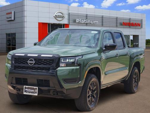 Tactical Green Metallic 2026 Nissan Frontier SV