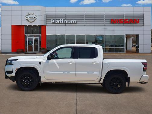 Glacier White 2026 Nissan Frontier SV