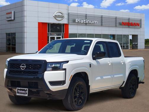 Glacier White 2026 Nissan Frontier SV