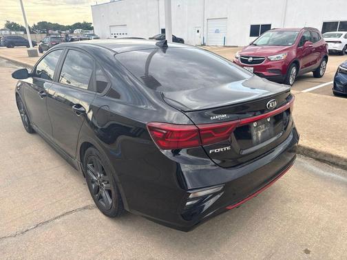 Aurora Black 2021 Kia Forte GT-Line