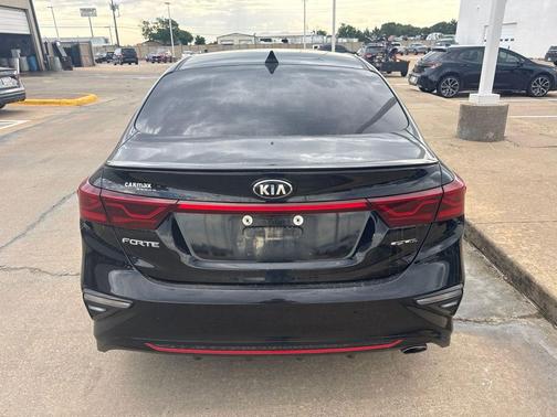 Aurora Black 2021 Kia Forte GT-Line
