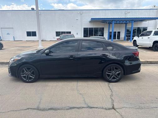 Aurora Black 2021 Kia Forte GT-Line