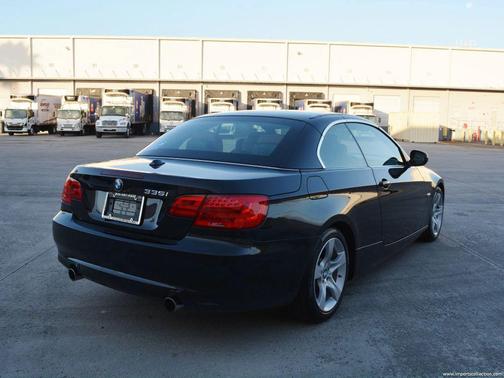 Jet Black 2012 BMW 335 335i Convertible 2D