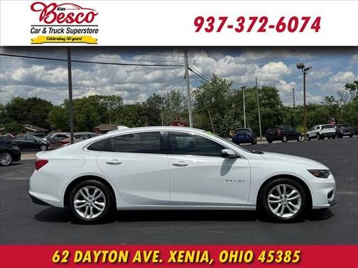 Summit White 2016 Chevrolet Malibu 1LT