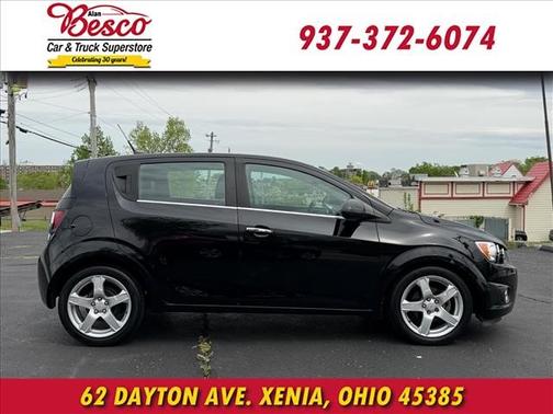 Black 2012 Chevrolet Sonic 2LZ