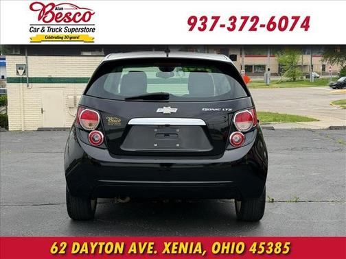 Black 2012 Chevrolet Sonic 2LZ