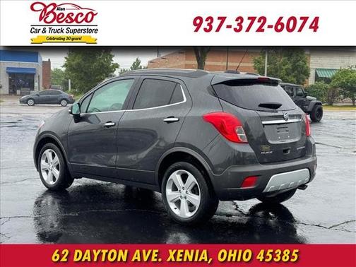 Graphite Gray Metallic/Dark Cocoa Ash 2016 Buick Encore Base