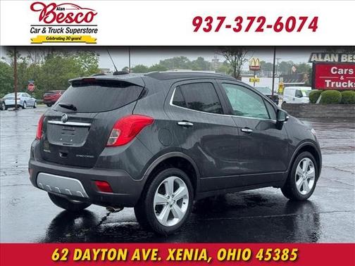 Graphite Gray Metallic/Dark Cocoa Ash 2016 Buick Encore Base
