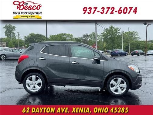 Graphite Gray Metallic/Dark Cocoa Ash 2016 Buick Encore Base