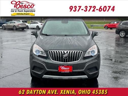 Graphite Gray Metallic/Dark Cocoa Ash 2016 Buick Encore Base