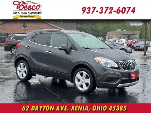 Graphite Gray Metallic/Dark Cocoa Ash 2016 Buick Encore Base