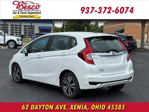 Platinum White Pearl 2019 Honda Fit EX