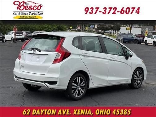Platinum White Pearl 2019 Honda Fit EX