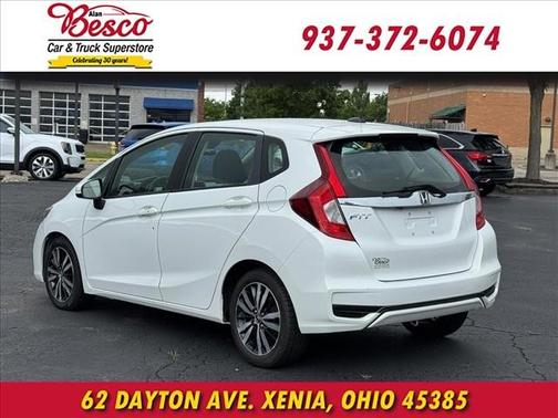 Platinum White Pearl 2019 Honda Fit EX