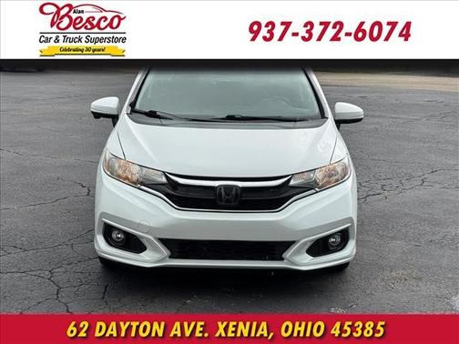 Platinum White Pearl 2019 Honda Fit EX