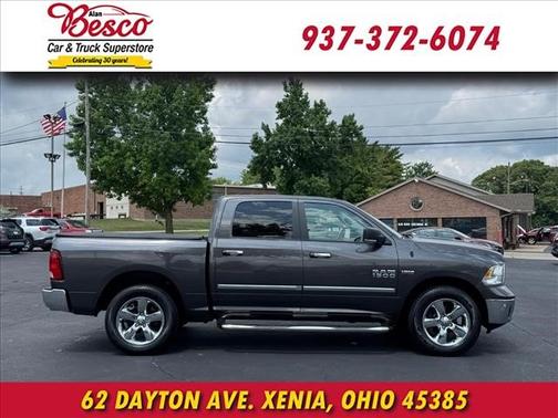 Granite Crystal Metallic Clearcoat 2017 RAM 1500 Big Horn