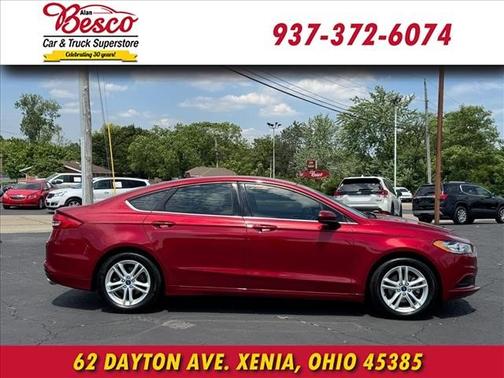 Burgundy Velvet Metallic Tinted Clearcoat 2018 Ford Fusion SE