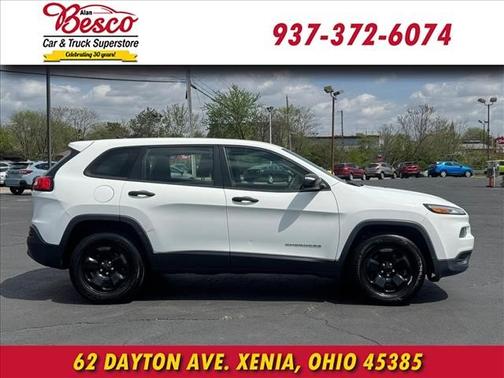 Bright White Clearcoat 2016 Jeep Cherokee Sport