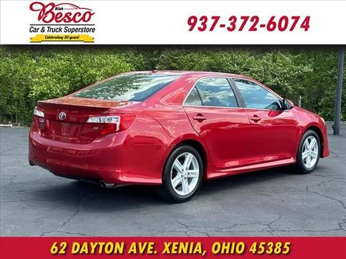 Barcelona Red Metallic 2012 Toyota Camry SE