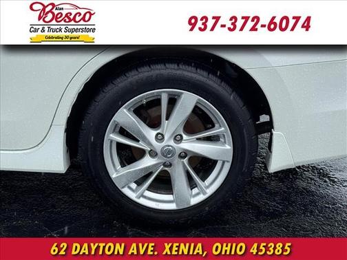 Pearl White 2013 Nissan Altima 2.5 SL
