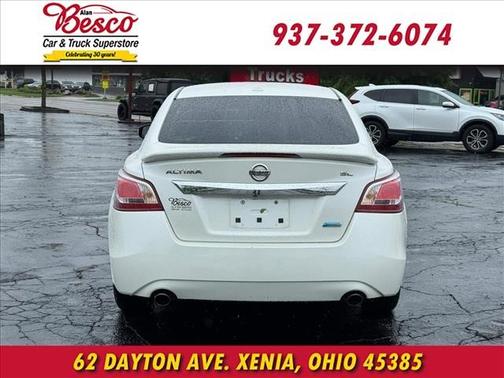 Pearl White 2013 Nissan Altima 2.5 SL