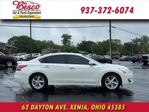 Pearl White 2013 Nissan Altima 2.5 SL