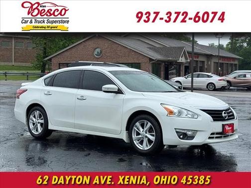 Pearl White 2013 Nissan Altima 2.5 SL