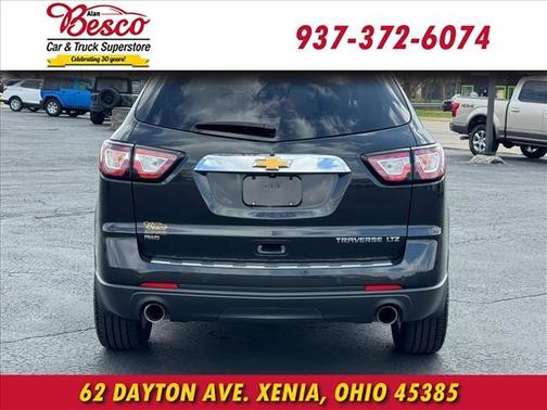 Black Granite Metallic 2014 Chevrolet Traverse LTZ