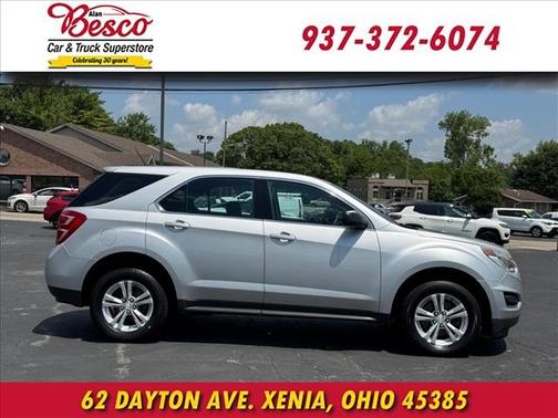 Silver Ice Metallic 2017 Chevrolet Equinox LS
