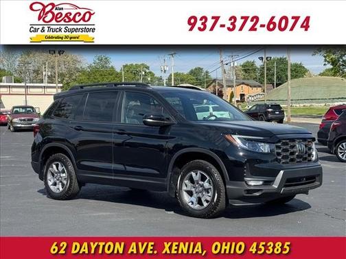 Crystal Black Pearl 2022 Honda Passport AWD TrailSport