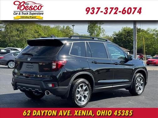 Crystal Black Pearl 2022 Honda Passport AWD TrailSport