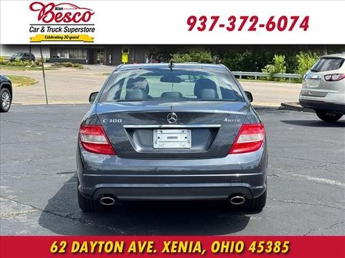 Steel Gray Metallic 2009 Mercedes-Benz C-Class C 300 4MATIC Luxury