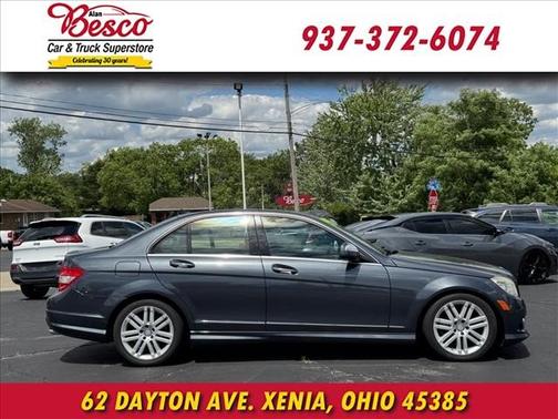 Steel Gray Metallic 2009 Mercedes-Benz C-Class C 300 4MATIC Luxury