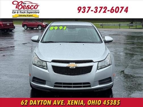 Silver Ice Metallic 2014 Chevrolet Cruze 2LT
