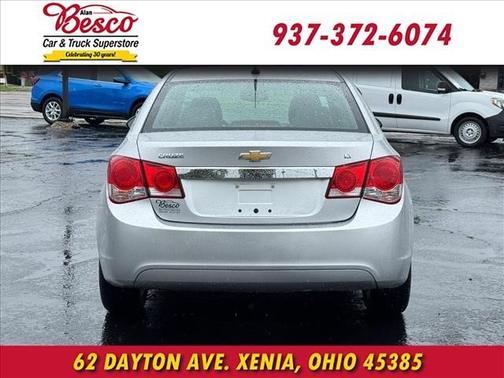 Silver Ice Metallic 2014 Chevrolet Cruze 2LT