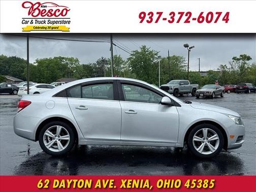 Silver Ice Metallic 2014 Chevrolet Cruze 2LT