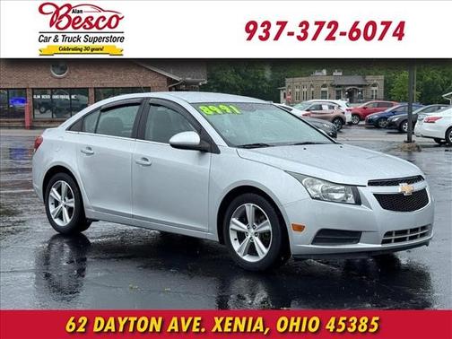 Silver Ice Metallic 2014 Chevrolet Cruze 2LT