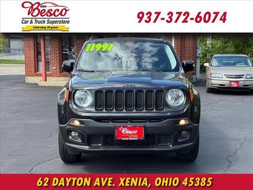 Carbon Black Metallic 2016 Jeep Renegade Latitude
