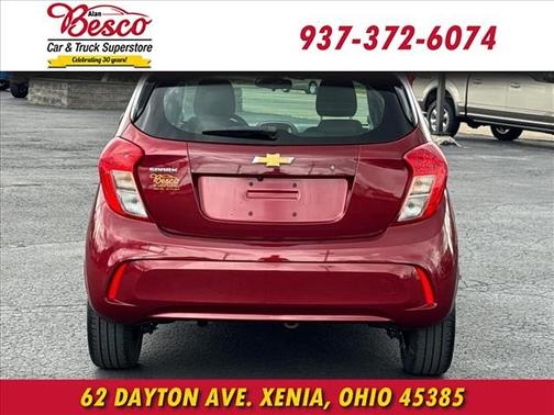 Crimson Metallic 2022 Chevrolet Spark LS