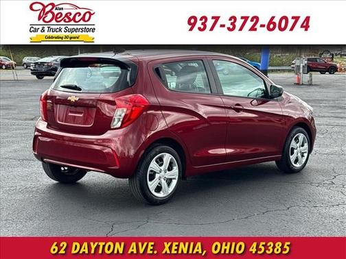 Crimson Metallic 2022 Chevrolet Spark LS