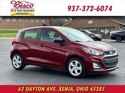 Crimson Metallic 2022 Chevrolet Spark LS