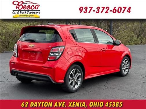 Cajun Red Tintcoat 2017 Chevrolet Sonic LT