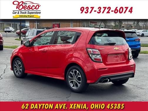 Cajun Red Tintcoat 2017 Chevrolet Sonic LT