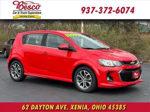 Cajun Red Tintcoat 2017 Chevrolet Sonic LT